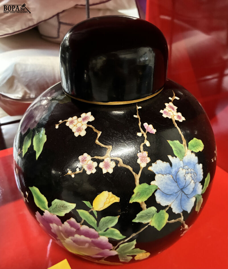 Koppel vintage Chinese porseleinen gemberpotten – foto 4 – kavel bij BOPA Auctions, Oekene