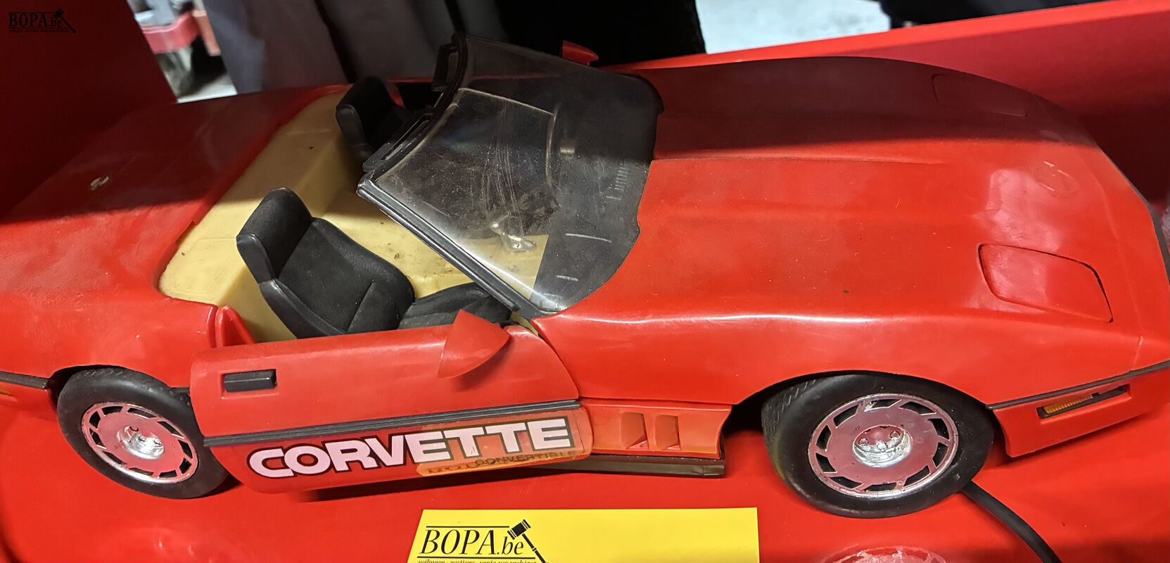 Vintage rode Chevrolet C4 radiografische bestuurbare auto – foto 4 – kavel bij BOPA Auctions, Oekene
