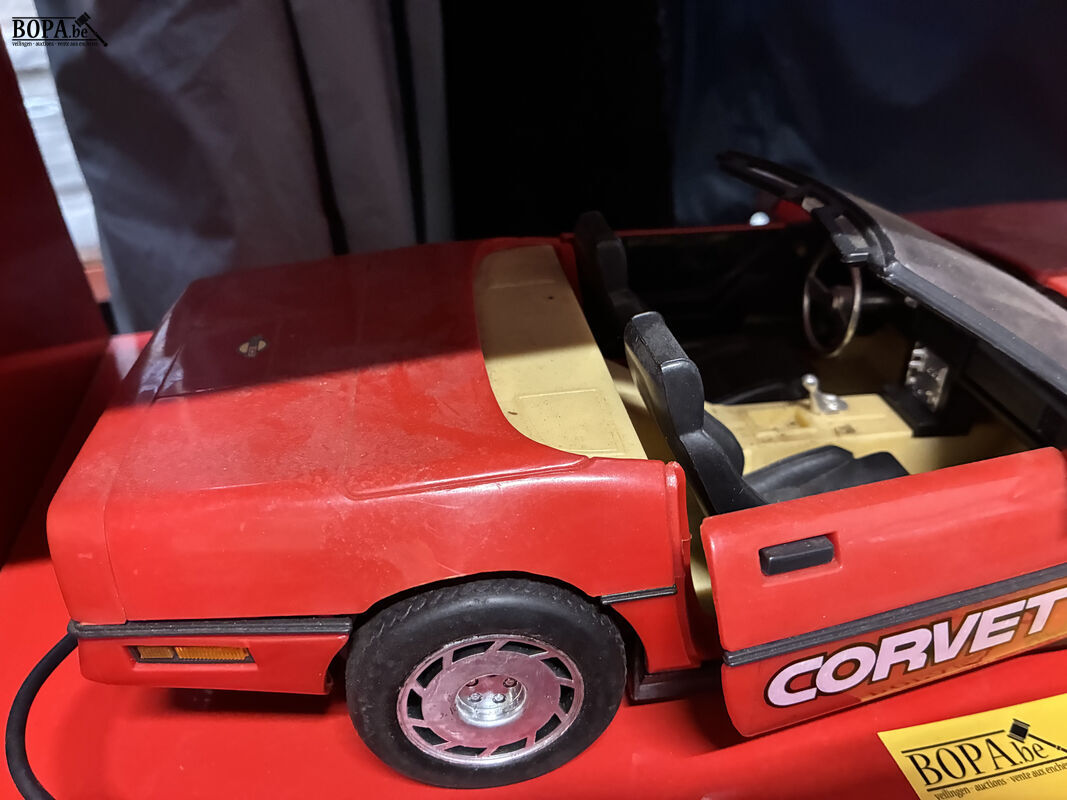 Vintage rode Chevrolet C4 radiografische bestuurbare auto – foto 5 – kavel bij BOPA Auctions, Oekene