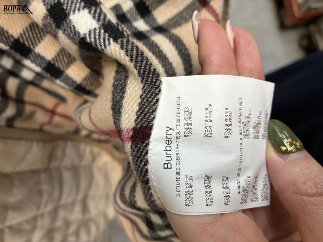 Vintage Burberry gewatteerde jack – foto 5 – kavel bij BOPA Auctions, Oekene