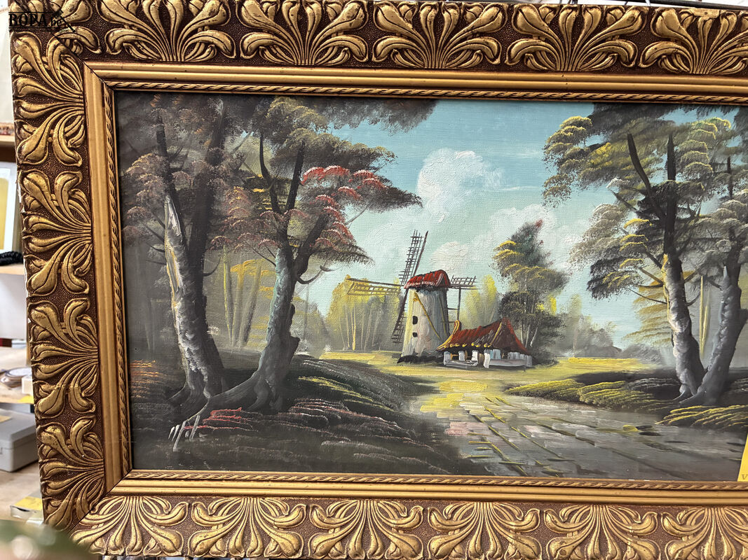 Landschapsschilderij – foto 3 – kavel bij BOPA Auctions, Oekene