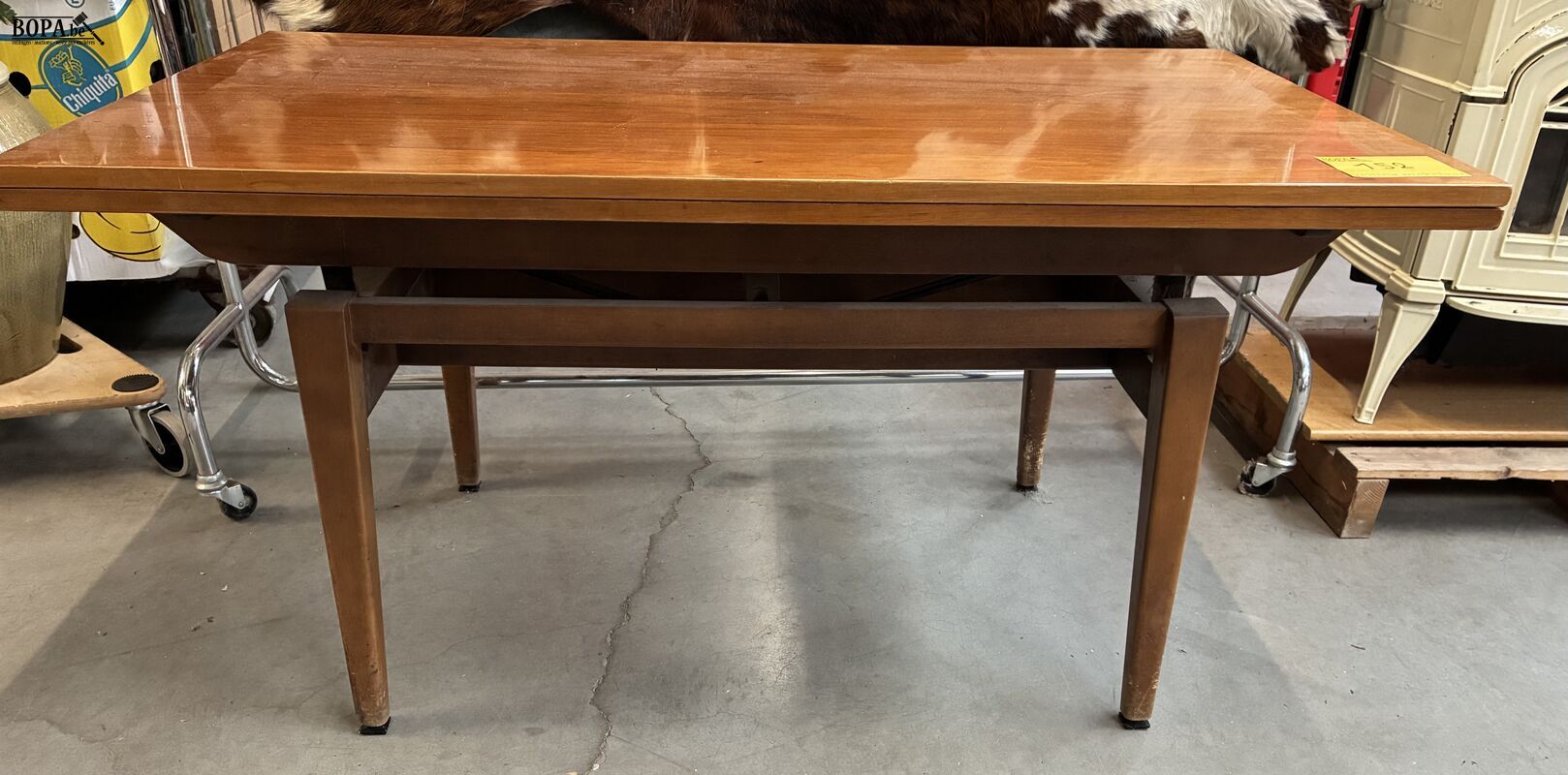 Vintage Scandinavische verstelbare tafel – foto 3 – kavel bij BOPA Auctions, Oekene
