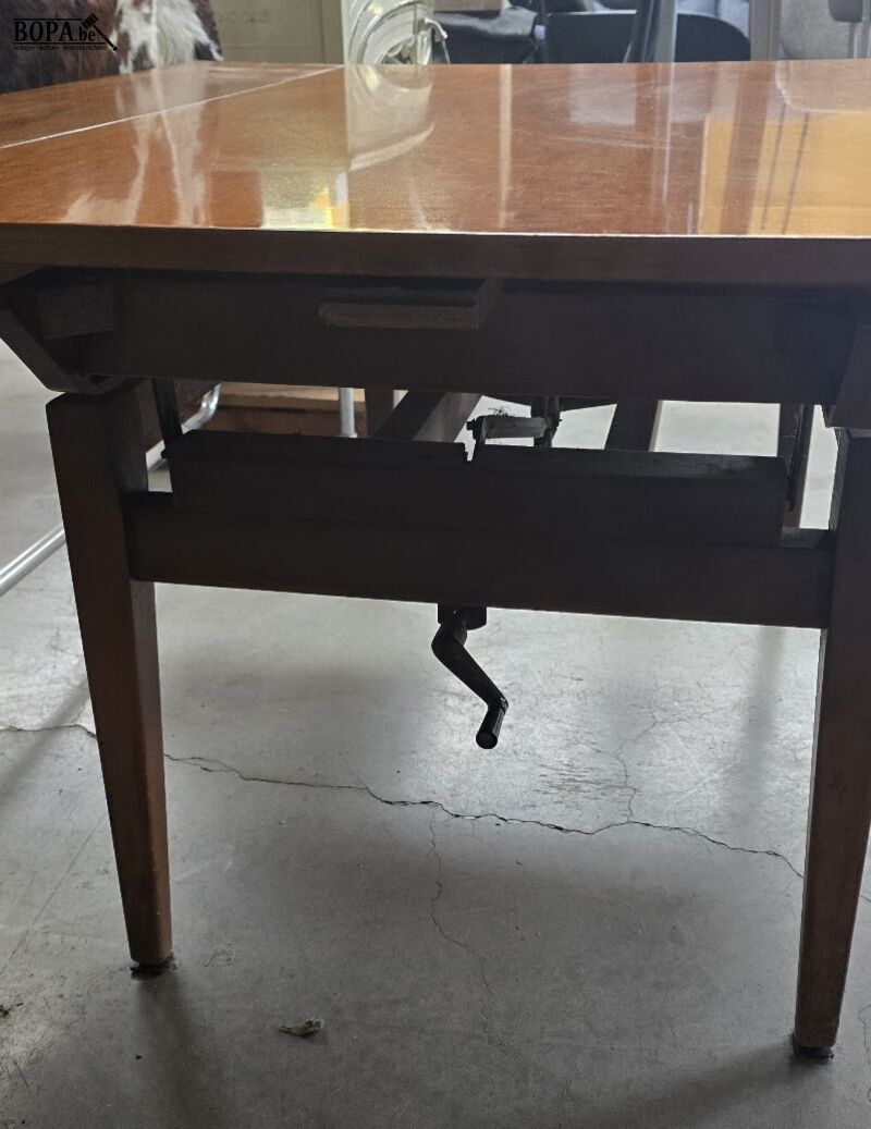 Vintage Scandinavische verstelbare tafel – foto 7 – kavel bij BOPA Auctions, Oekene