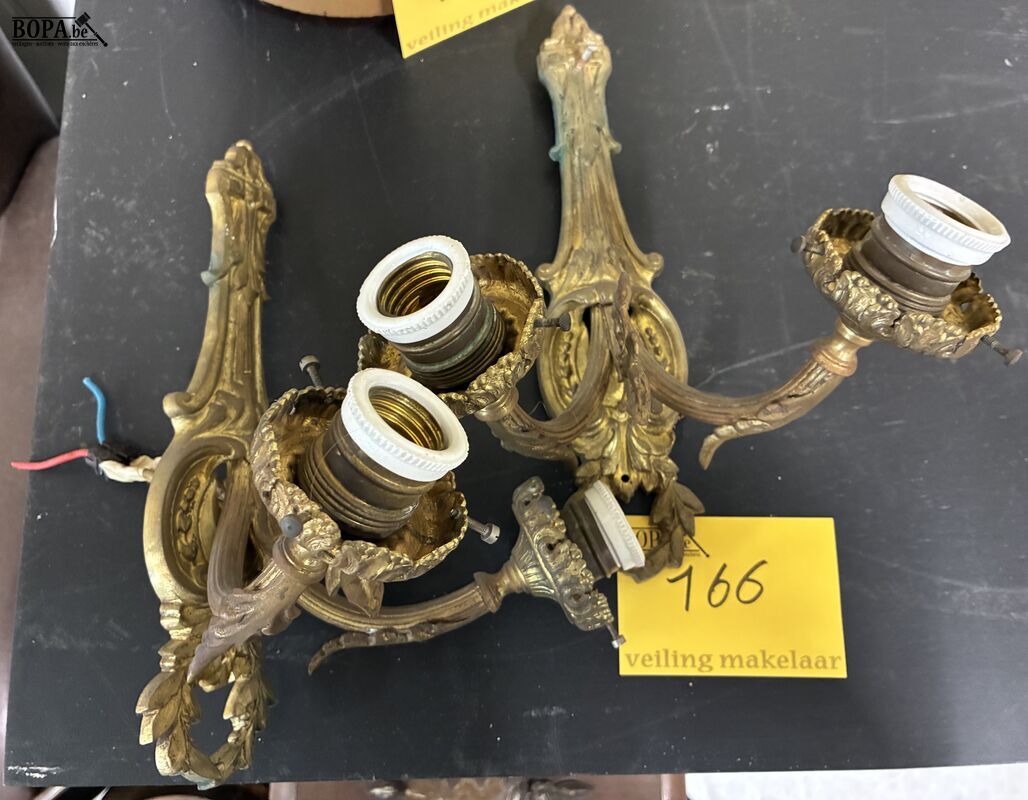 Koppel koperen amplique – foto 2 – kavel bij BOPA Auctions, Oekene