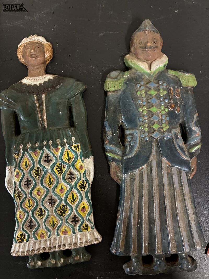 Keramieken reuzen - 5 stuks – foto 3 – kavel bij BOPA Auctions, Oekene