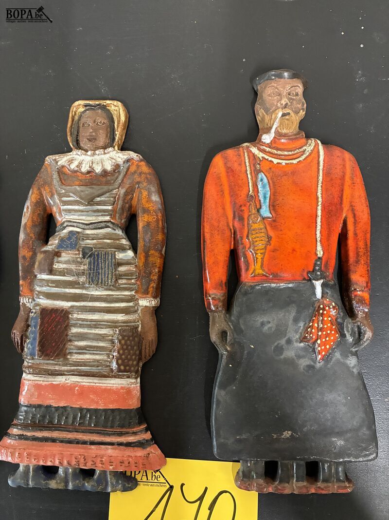 Keramieken reuzen - 5 stuks – foto 4 – kavel bij BOPA Auctions, Oekene
