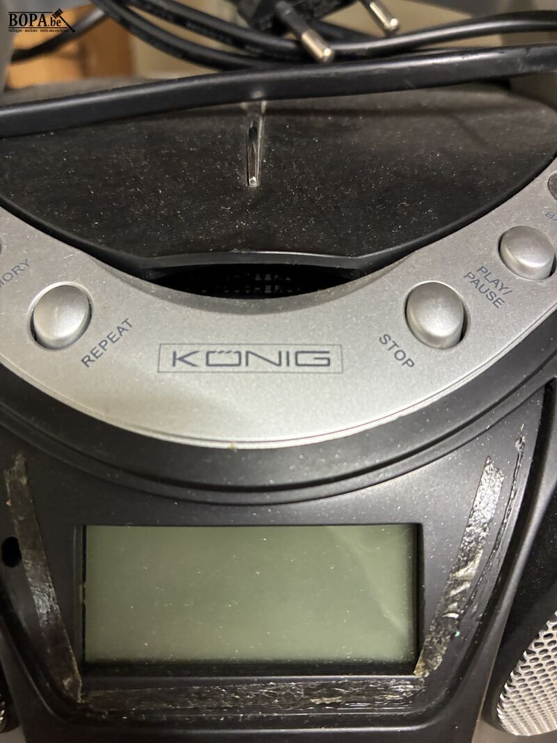 Radio's Konig en Sanyo - 2 stuks – foto 4 – kavel bij BOPA Auctions, Oekene