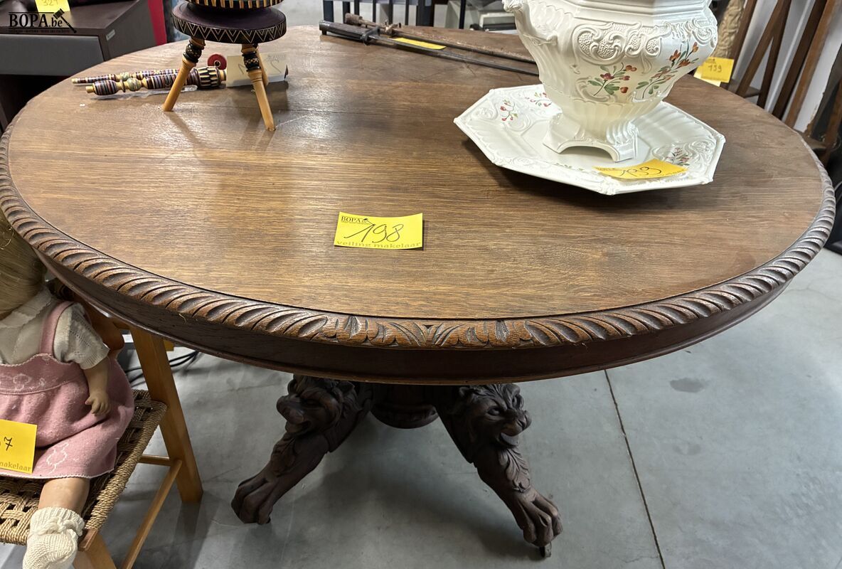 Ovalen jachttafel – foto 2 – kavel bij BOPA Auctions, Oekene