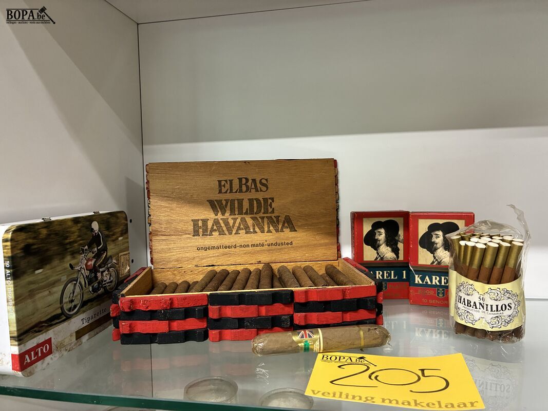 Lot sigaren met retrodoosjes – foto 2 – kavel bij BOPA Auctions, Oekene