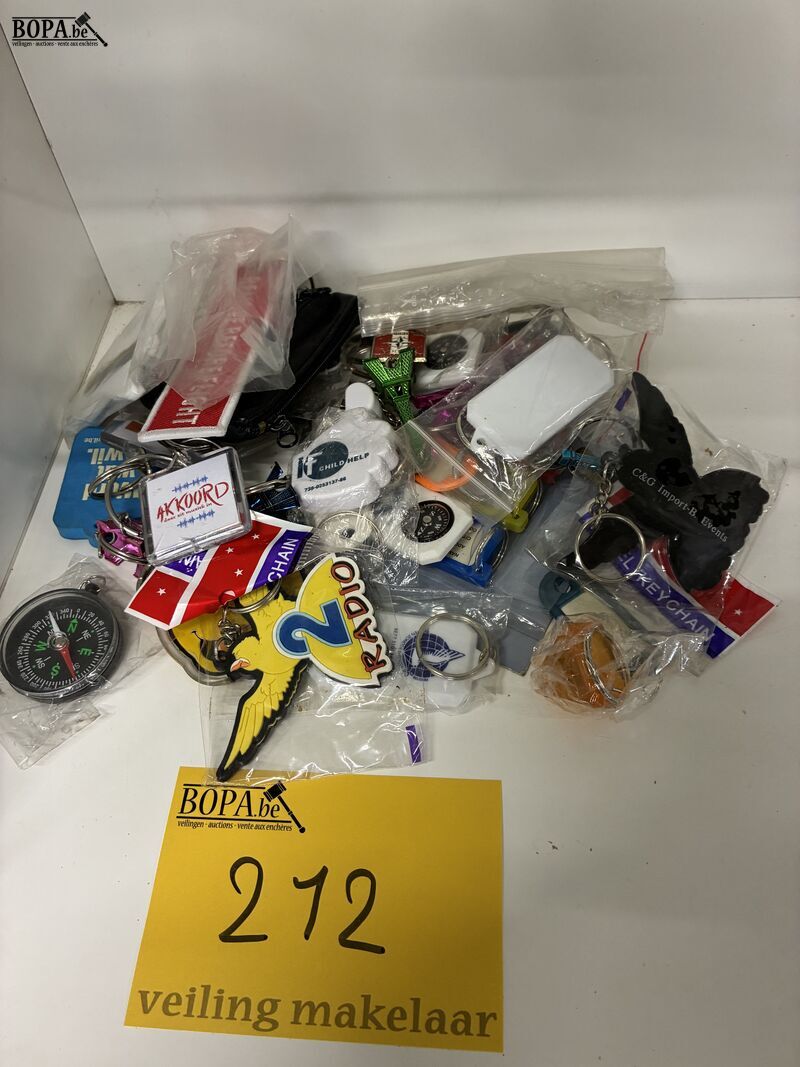Lot sleutelhangers – foto 2 – kavel bij BOPA Auctions, Oekene
