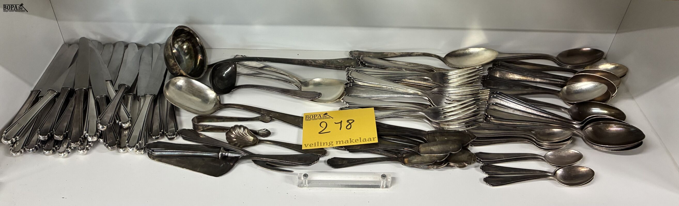 Verzilverd bestek JoGrabo 100 – foto 2 – kavel bij BOPA Auctions, Oekene