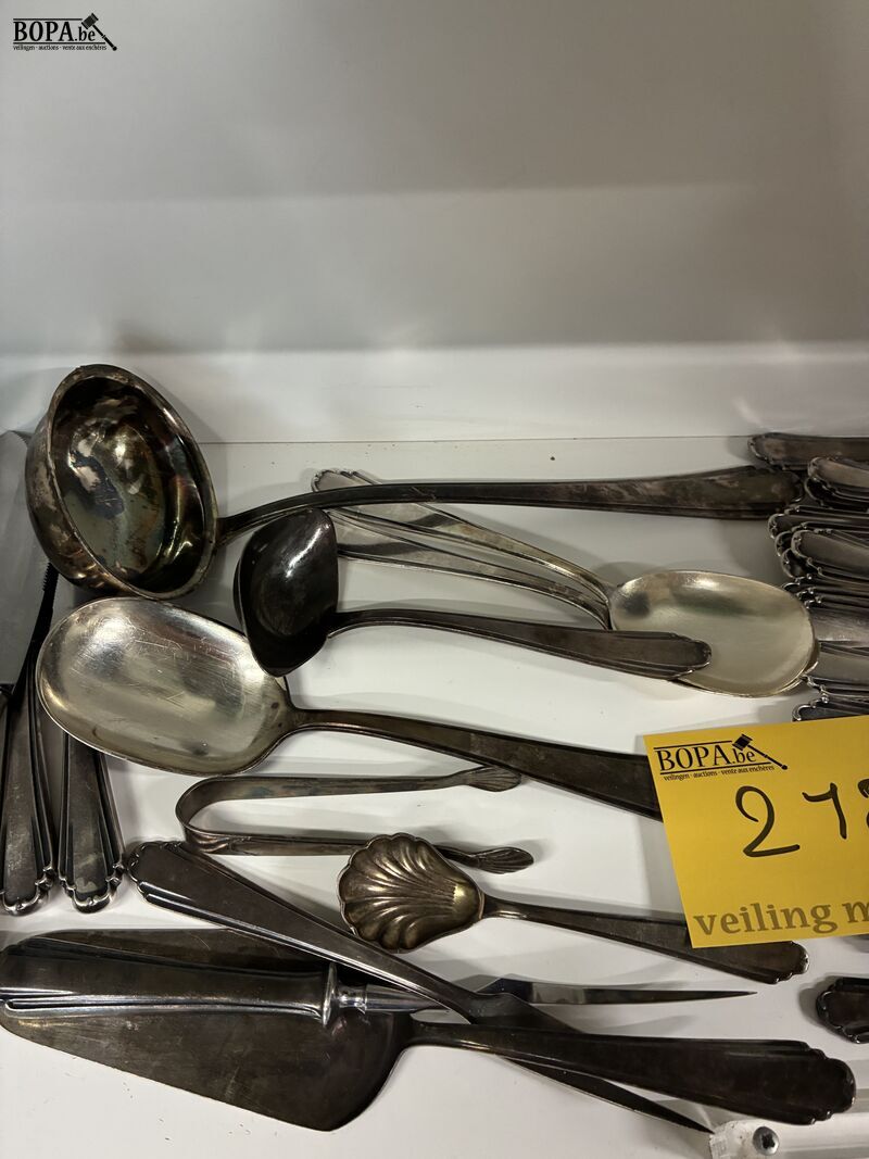 Verzilverd bestek JoGrabo 100 – foto 4 – kavel bij BOPA Auctions, Oekene
