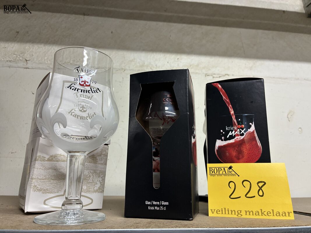 Lot glazen - 3 stuks – foto 2 – kavel bij BOPA Auctions, Oekene