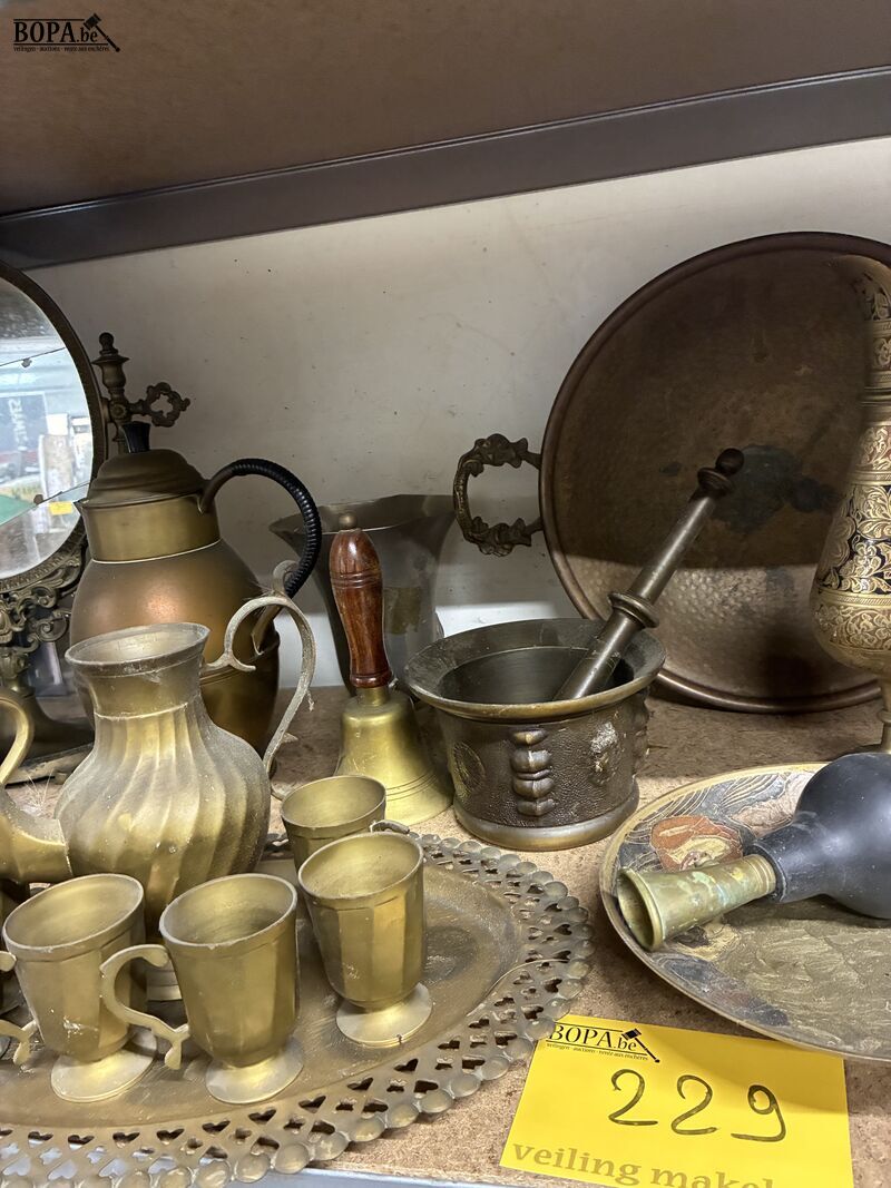 Lot koperen items – foto 4 – kavel bij BOPA Auctions, Oekene