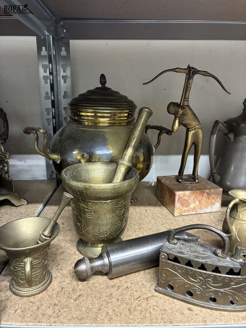 Lot koperen items – foto 3 – kavel bij BOPA Auctions, Oekene