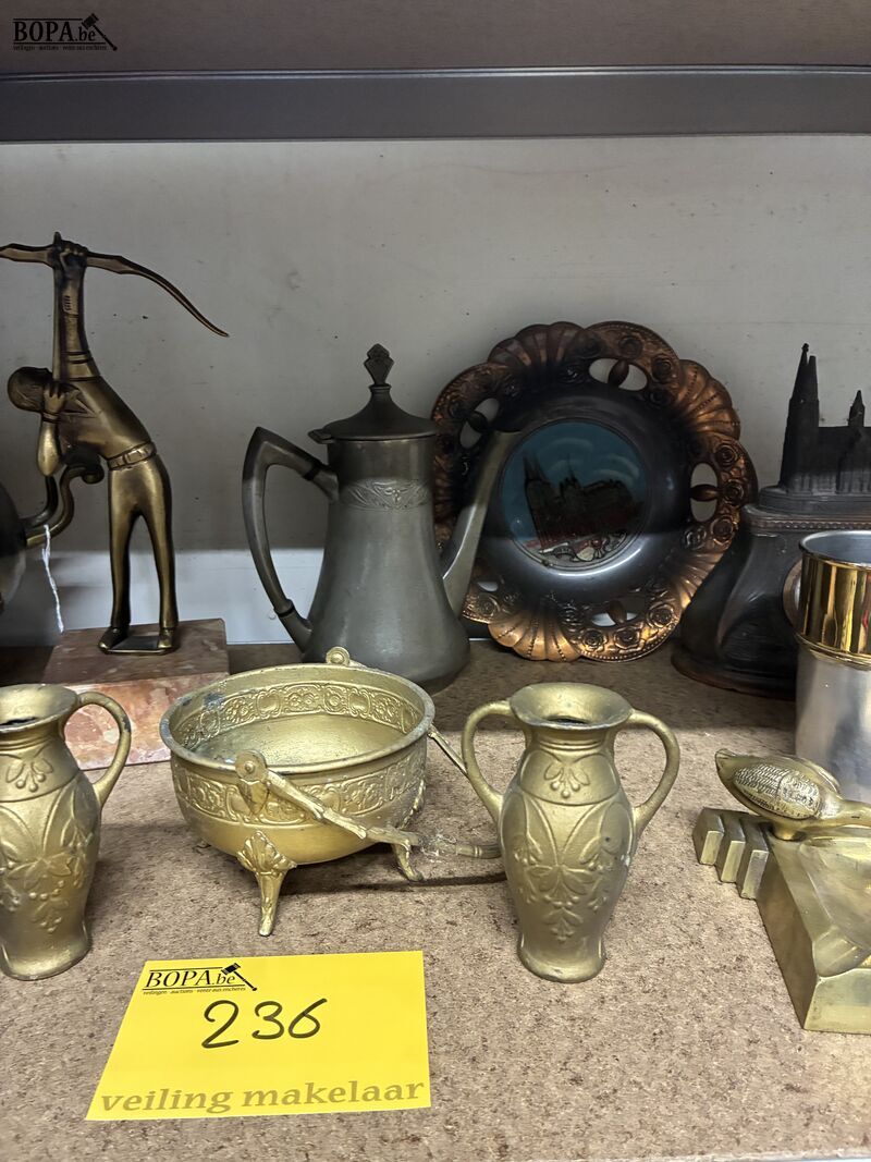 Lot koperen items – foto 4 – kavel bij BOPA Auctions, Oekene