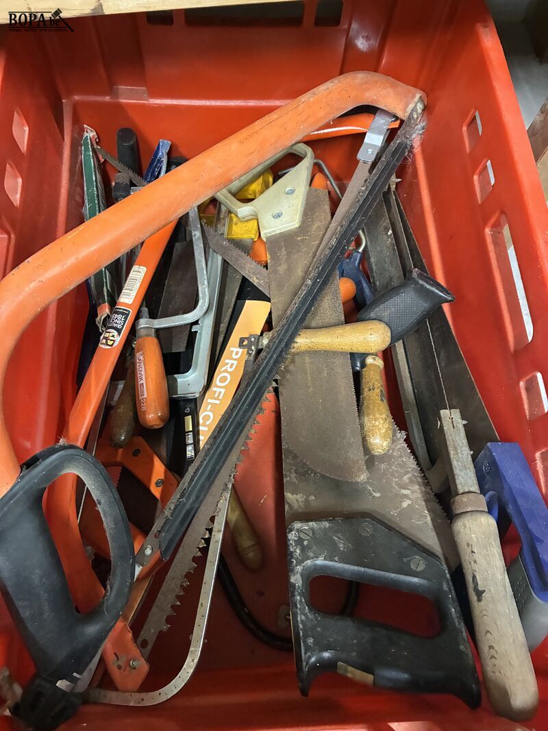 Lot handzagen hout en metaal – foto 2 – kavel bij BOPA Auctions, Oekene