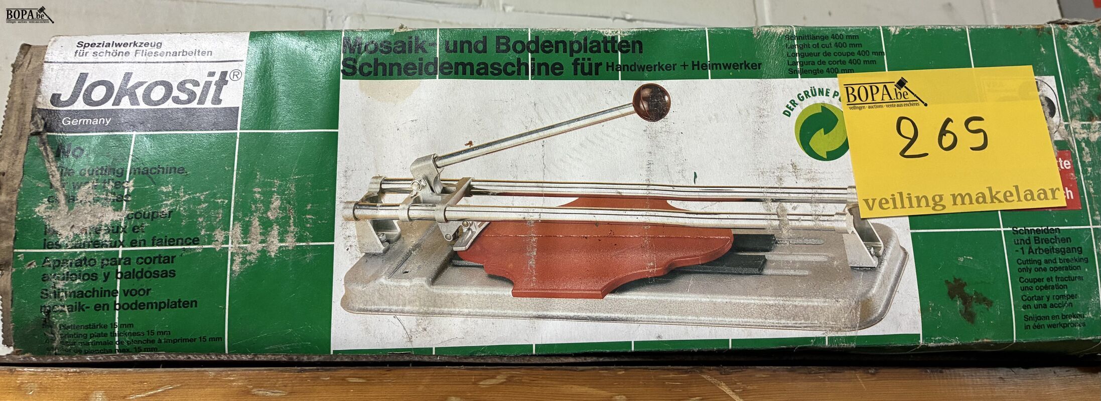 Tegelsnijder Jokosit – foto 2 – kavel bij BOPA Auctions, Oekene
