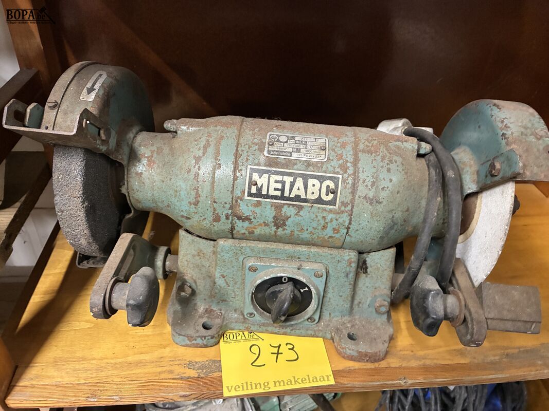 Slijpmolen Metabo – foto 2 – kavel bij BOPA Auctions, Oekene