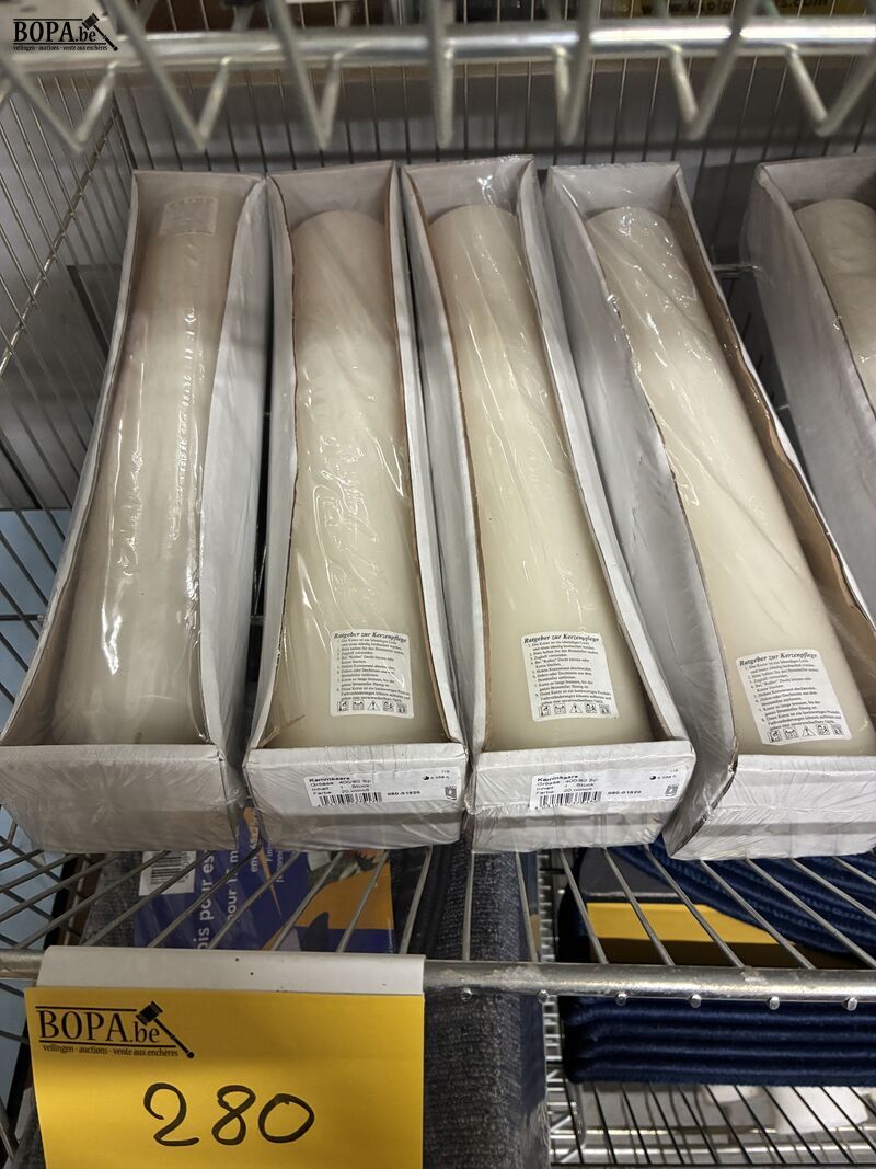 Lot kaarsen - nieuw - 5 stuks – foto 2 – kavel bij BOPA Auctions, Oekene