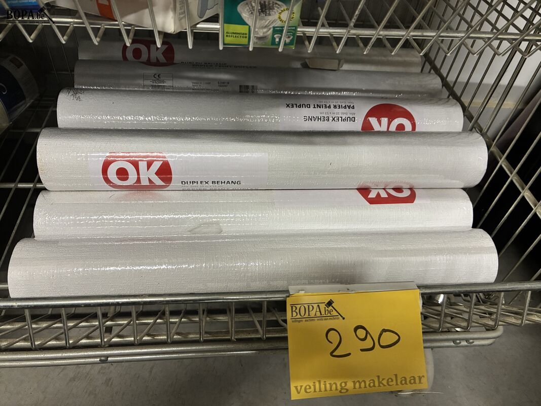 Lot behangpapier – foto 2 – kavel bij BOPA Auctions, Oekene