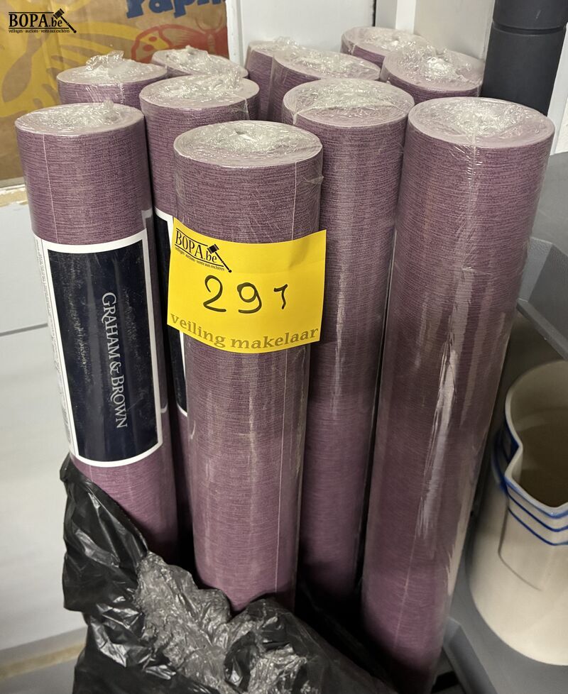 Lot behangpapier – foto 2 – kavel bij BOPA Auctions, Oekene