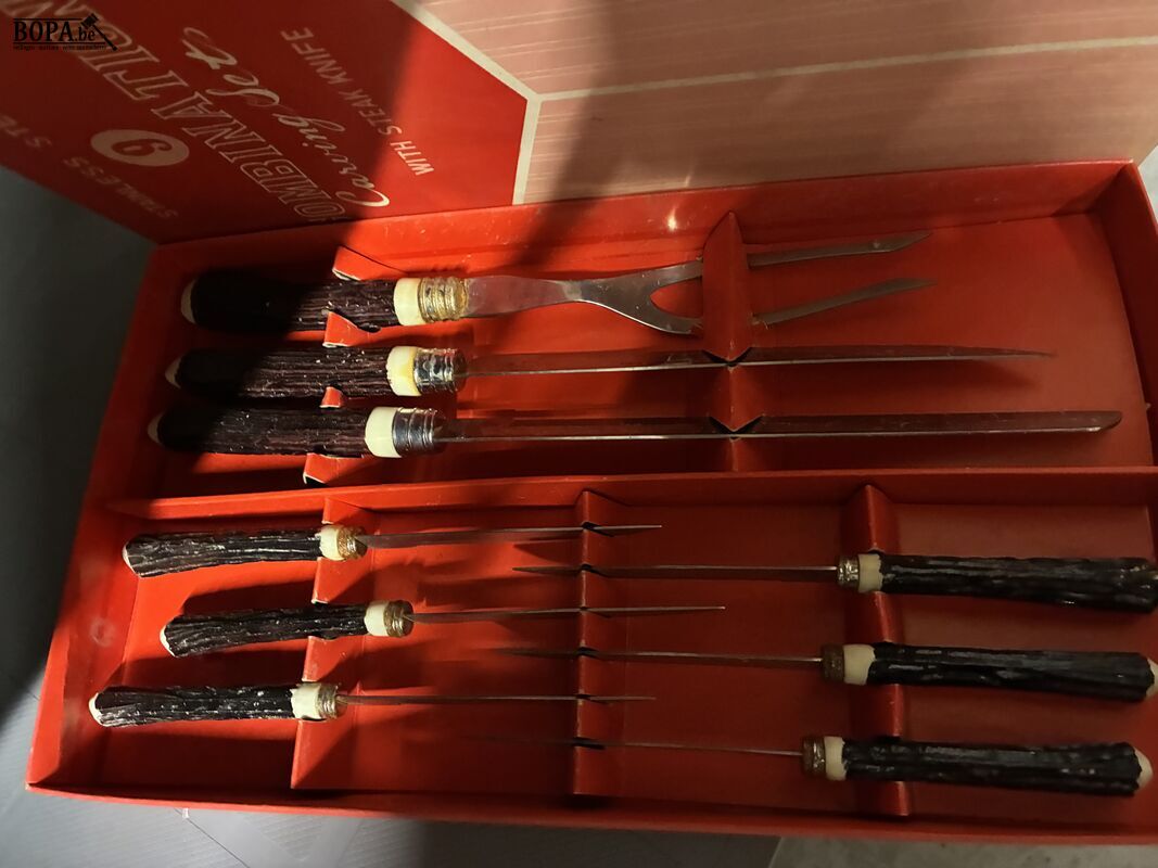 Retro bestekset vlees – foto 3 – kavel bij BOPA Auctions, Oekene