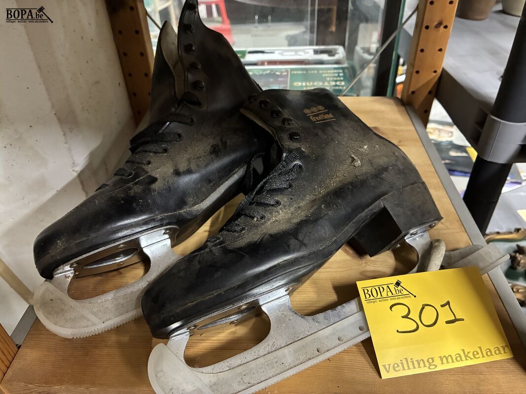 Vintage set schaatsen maat 42 – foto 2 – kavel bij BOPA Auctions, Oekene