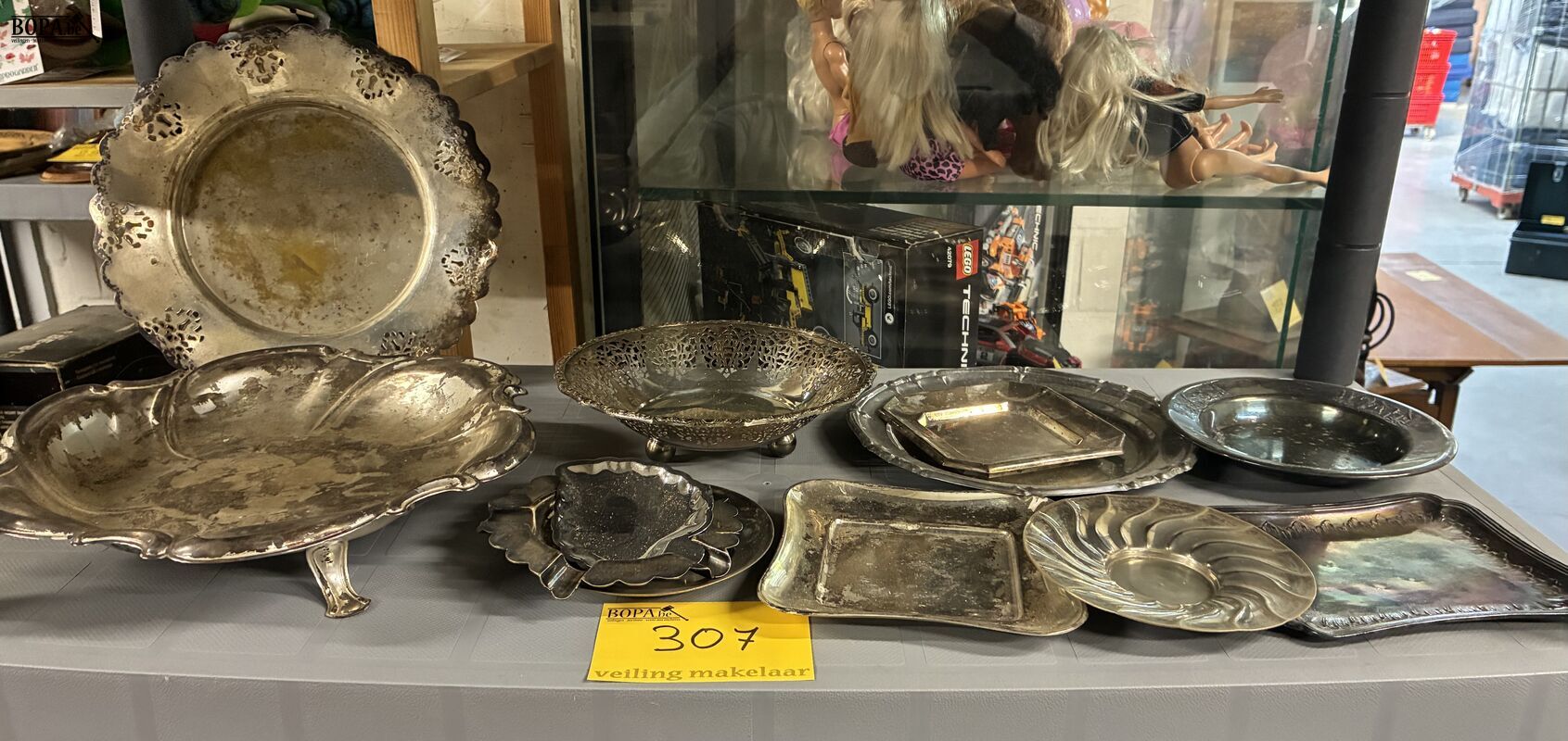 Lot verzilverde schalen – foto 2 – kavel bij BOPA Auctions, Oekene