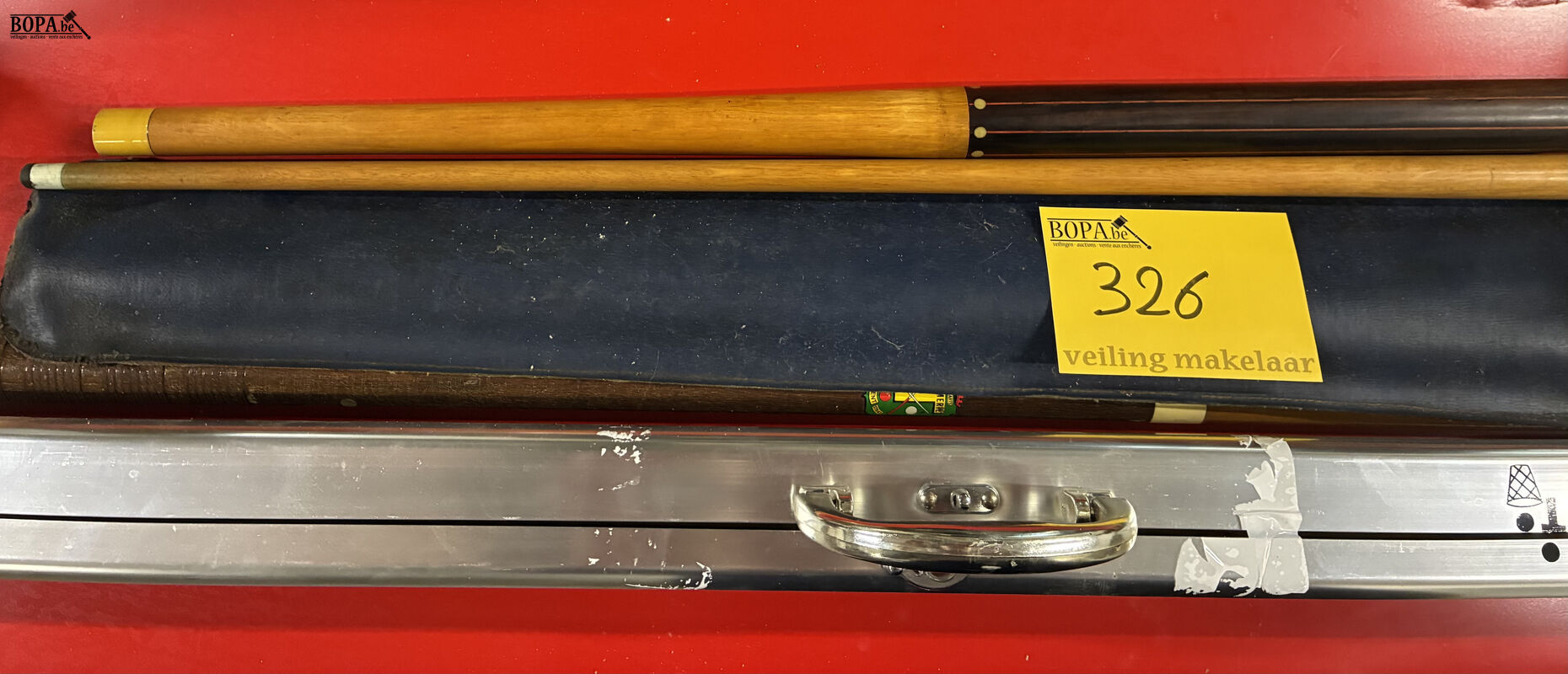 Lot biljartkeus - 3 stuks – foto 5 – kavel bij BOPA Auctions, Oekene