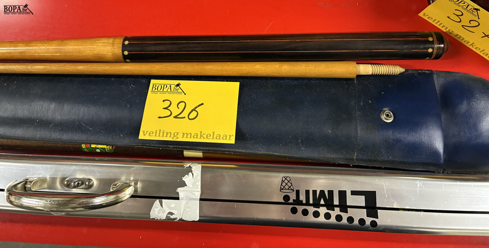 Lot biljartkeus - 3 stuks – foto 6 – kavel bij BOPA Auctions, Oekene