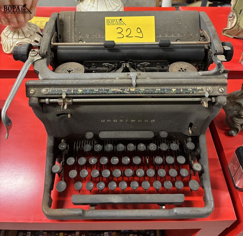 Retro typmachine Underwood – foto 2 – kavel bij BOPA Auctions, Oekene