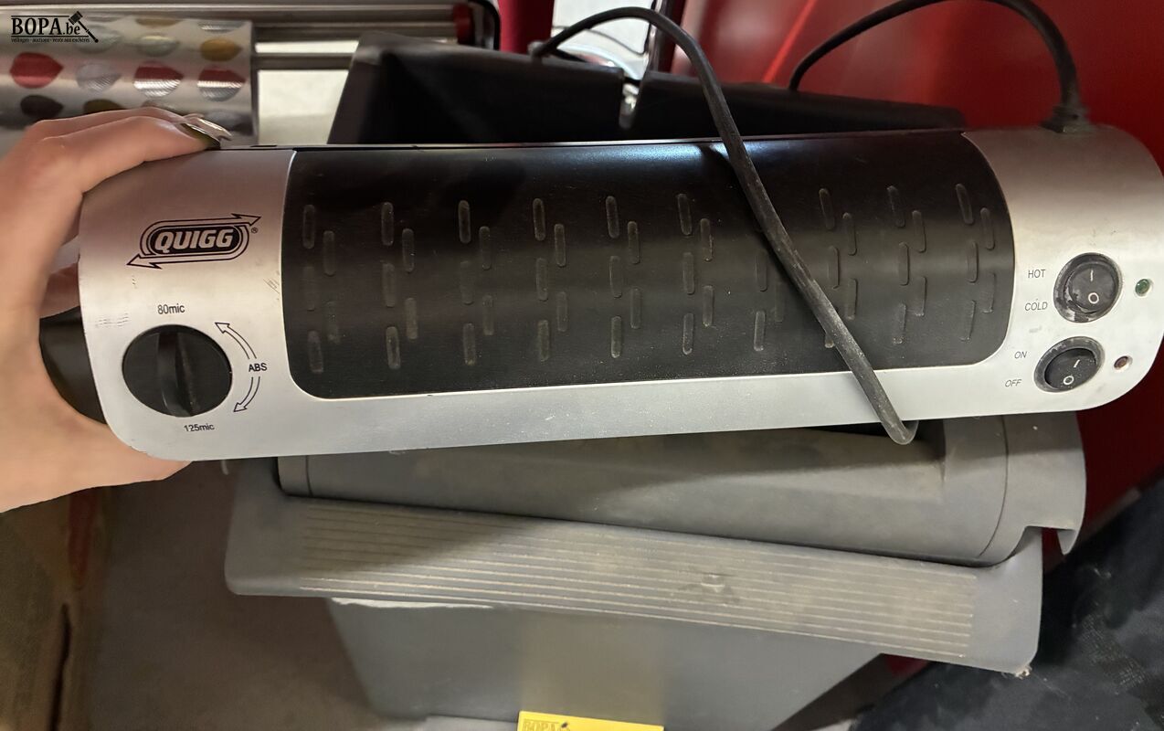 Papierversnipperaar + lamineertoestel – foto 3 – kavel bij BOPA Auctions, Oekene