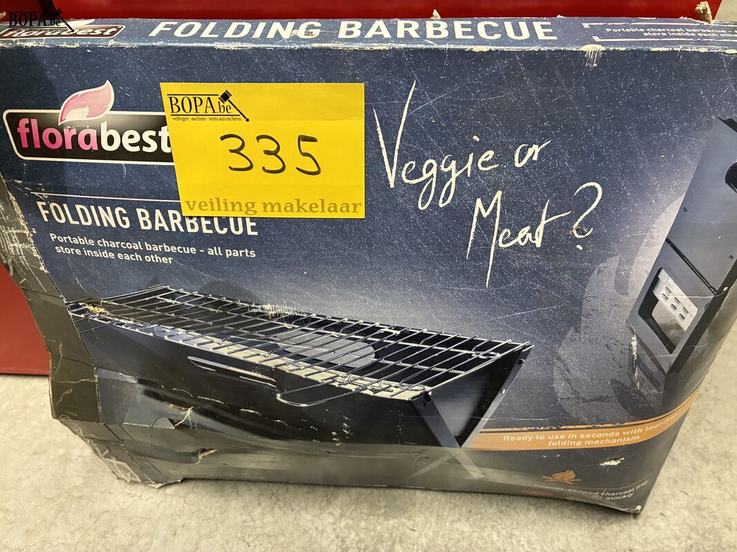 Folding barbecue nieuw in doos – foto 2 – kavel bij BOPA Auctions, Oekene