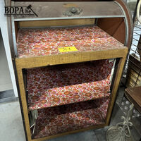Vintage houten kast – kavel bij BOPA Auctions, Oekene