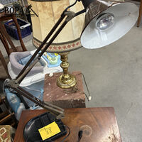 Verstelbare vintage bureaulamp – kavel bij BOPA Auctions, Oekene