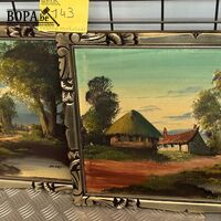 Landschapsschilderijen - get. - 2 stuks – kavel bij BOPA Auctions, Oekene