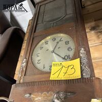 Wandklok 2-gaats – kavel bij BOPA Auctions, Oekene