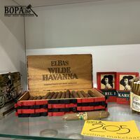Lot sigaren met retrodoosjes – kavel bij BOPA Auctions, Oekene