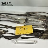 Verzilverd bestek JoGrabo 100 – kavel bij BOPA Auctions, Oekene