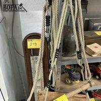 Houten schommel + trapeze – kavel bij BOPA Auctions, Oekene