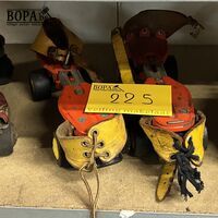 Retro rolschaatsen - 6 stuks – kavel bij BOPA Auctions, Oekene