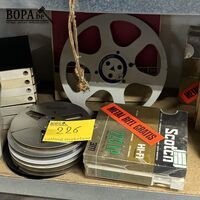 Lot spoelen en magneetbanden/bandopnemers – kavel bij BOPA Auctions, Oekene