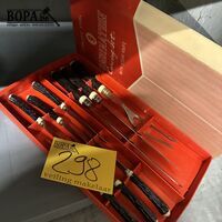 Retro bestekset vlees – kavel bij BOPA Auctions, Oekene
