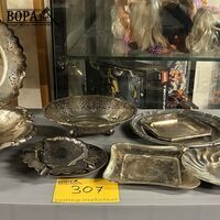 Lot verzilverde schalen – kavel bij BOPA Auctions, Oekene