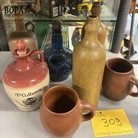 Lot stenen kruiken – kavel bij BOPA Auctions, Oekene