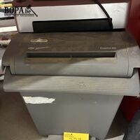 Papierversnipperaar + lamineertoestel – kavel bij BOPA Auctions, Oekene