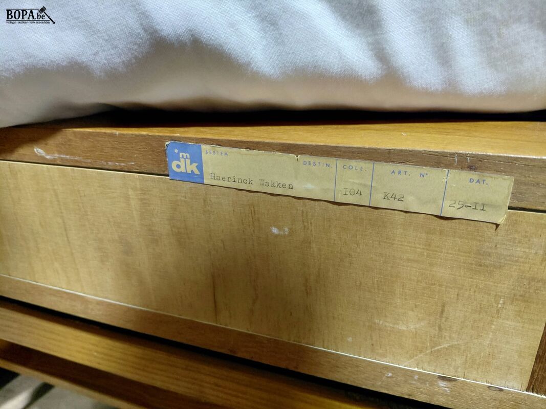 Retro schrijftafel Mid-Century modern – foto 6 – kavel bij BOPA Auctions, Aarsele