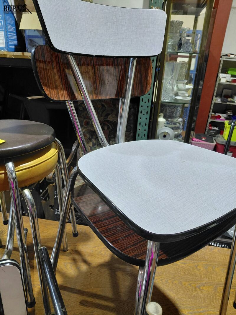 Lot allerlei retro stoelen - 7 stuks – foto 4 – kavel bij BOPA Auctions, Aarsele