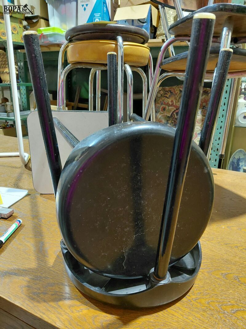 Lot allerlei retro stoelen - 7 stuks – foto 6 – kavel bij BOPA Auctions, Aarsele